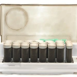 Norelco Satin Flocked Velvet Hot Rollers Curlers